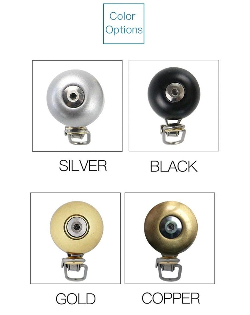 Classical Stainless Bell Cycling Horns Bike Handlebar Bell Horn Crisp Sound Horn Safety Bicycle Bell With Mounting Lock Plates Bike Bell Classic Bicycle Bell For Bike Ring Bell With Loud Sound Bells For Road Mountain Bike Handlebars Adults - UrbanCycling.com