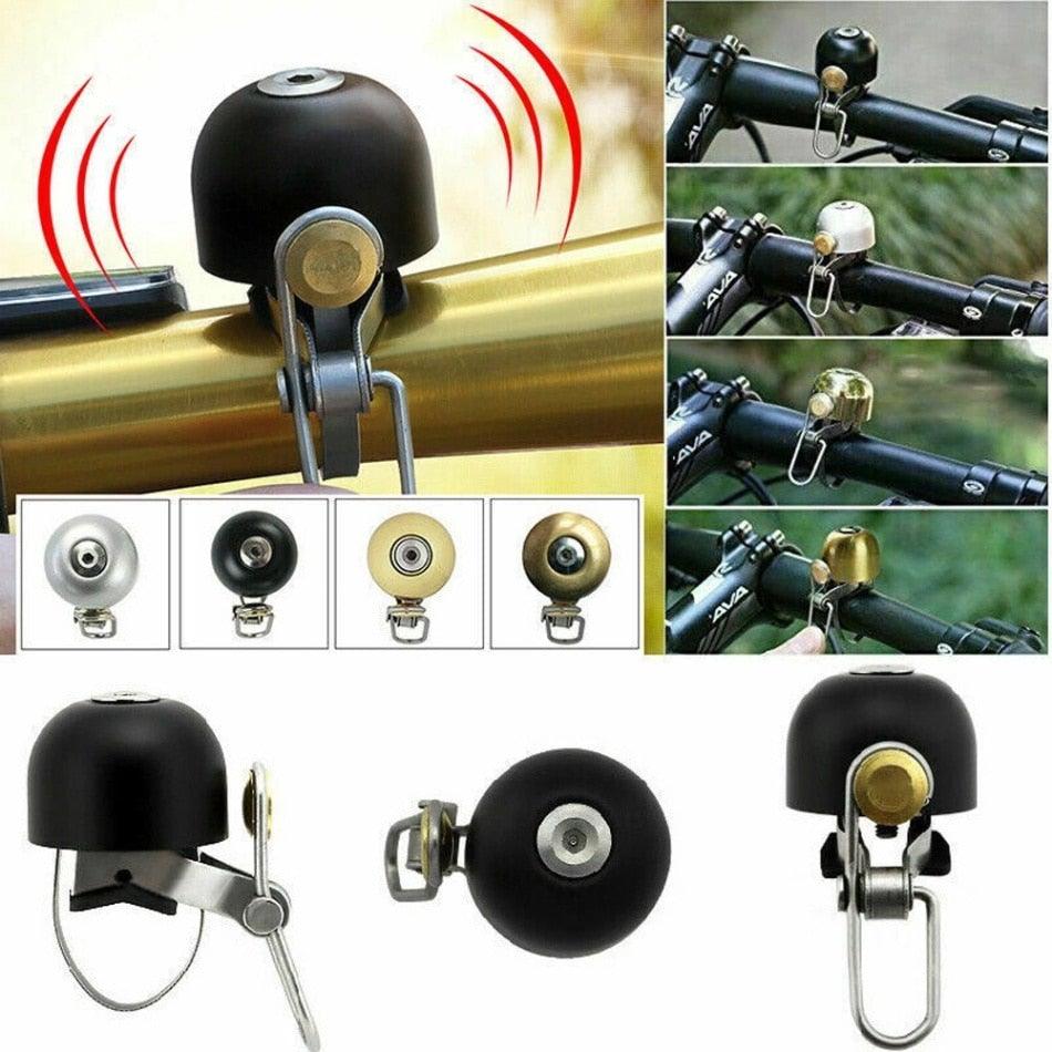 Classical Stainless Bell Cycling Horns Bike Handlebar Bell Horn Crisp Sound Horn Safety Bicycle Bell With Mounting Lock Plates Bike Bell Classic Bicycle Bell For Bike Ring Bell With Loud Sound Bells For Road Mountain Bike Handlebars Adults - UrbanCycling.com