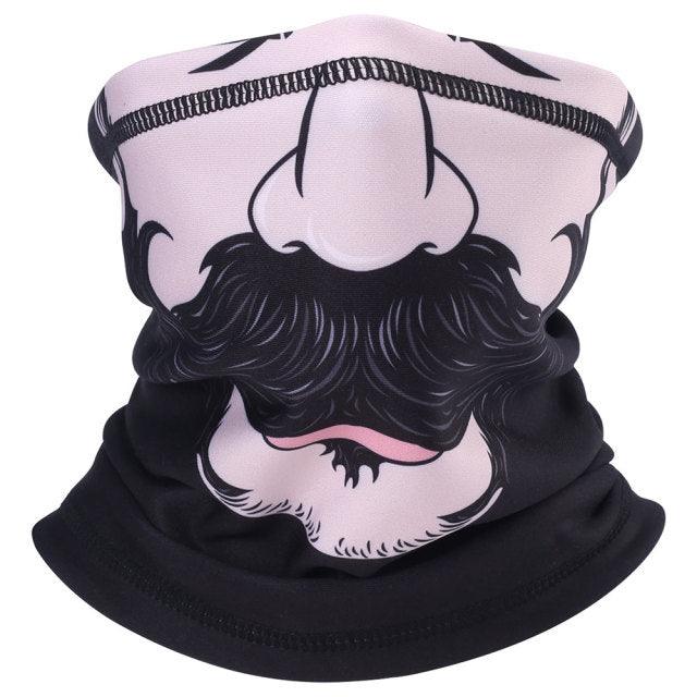 Clown Magic Bandana Running Scarf Half Face Cover Ski Fishing Biker Elasticity Hunting Hiking Sports Snowboard Mask Men Girl Army Bandana Scarf Neck Gaiter Buff Motorcycle Face Mask Balaclava Bicycle Helmet Liner Sport Headband Summer Breathable Mesh Band - UrbanCycling.com