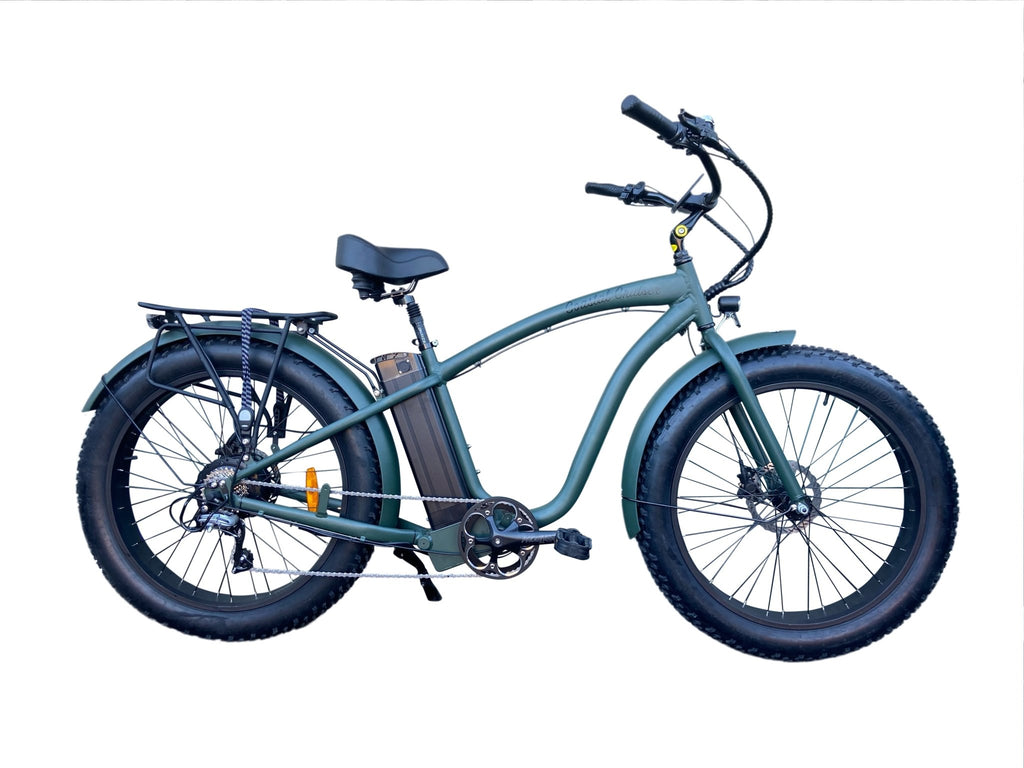 Coastal Cruiser - 750w Fat Tire Cruiser Step Over 26x4 Electric Bike - UrbanCycling.com