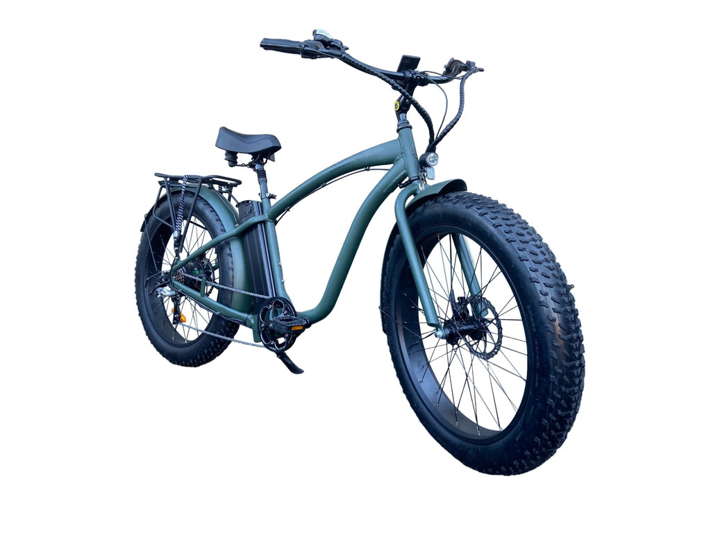 Coastal Cruiser - 750w Fat Tire Cruiser Step Over 26x4 Electric Bike - UrbanCycling.com