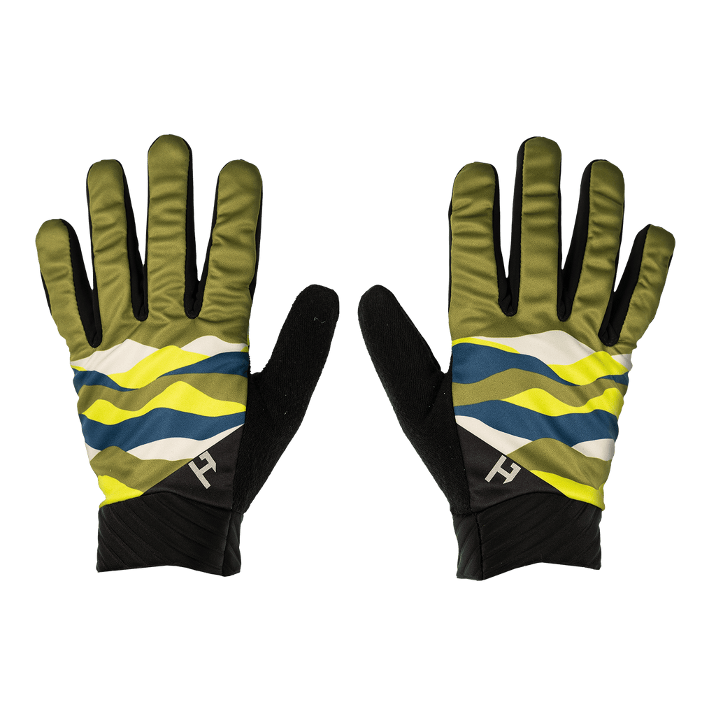 ColdER Weather Gloves - Hi Viz Ridge Rider - UrbanCycling.com