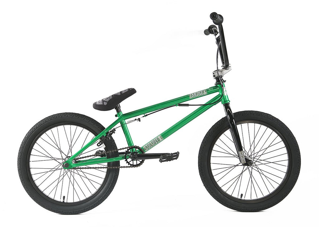 Colony Emerge Complete BMX Bike - Brilliant Green - UrbanCycling.com