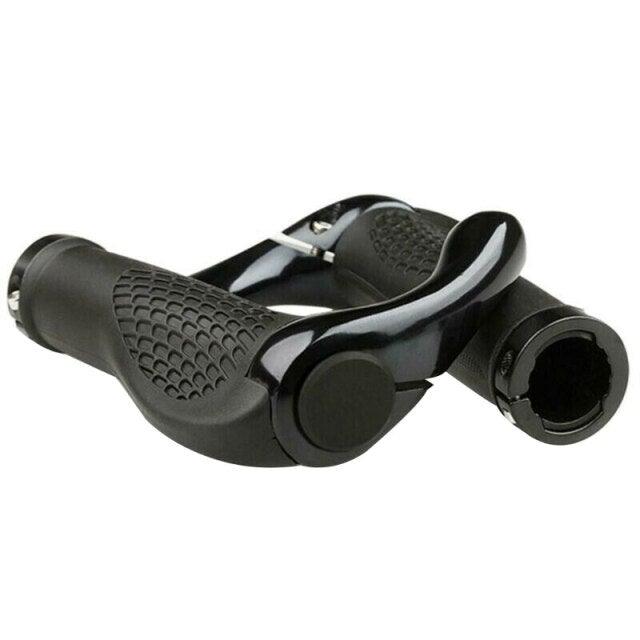 Comfortable Bicycle Handlebar End Cap Bike Rubber Anti - Skid Handle Bar Grip Cycling Lock - On Ends Ergonomics Non - Slip Mountain Bike Handlebar Comfortable Shock Absorption Rubber Grips - UrbanCycling.com