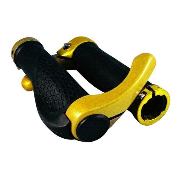Comfortable Bicycle Handlebar End Cap Bike Rubber Anti - Skid Handle Bar Grip Cycling Lock - On Ends Ergonomics Non - Slip Mountain Bike Handlebar Comfortable Shock Absorption Rubber Grips - UrbanCycling.com