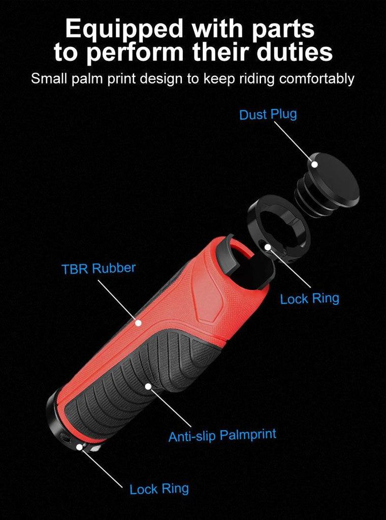 Comfortable Bicycle Handlebars Grip Handles Rubber Integrated Handle Bar Shockproof Anti - Slip Racing Road Bike Grip Anti - Slip Well - Functional Stylish Design Suitable For Performance And Long Riding - UrbanCycling.com