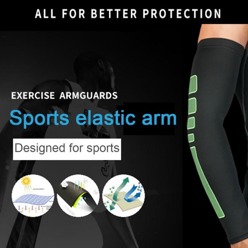 Compression Sleeve Sports Arm Cover Basketball Cycling Arm Warmer Summer Running UV Protection Volleyball UV Sun Protection Cooling Arm Sleeves Compression Sports Cover Up Arm Sleeve For Biking Cycling Outdoor Sports - UrbanCycling.com