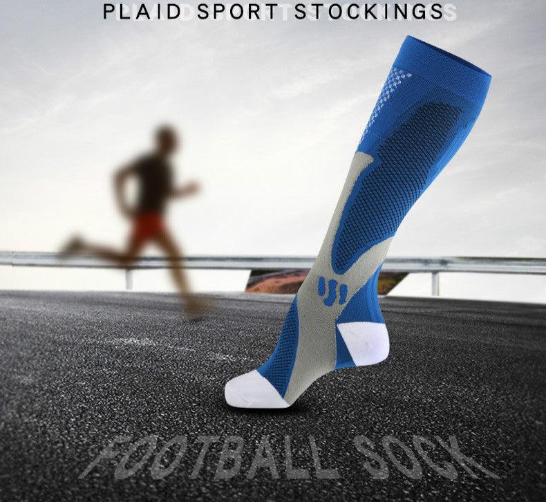 Compression Socks Nylon Medical Nursing Stockings Specializes Outdoor Cycling Sport Socks Men,20 - 30mmhg Run Nurse Socks for Edema Diabetic Varicose Veins Fast - drying Breathable Adult Sports Socks - UrbanCycling.com