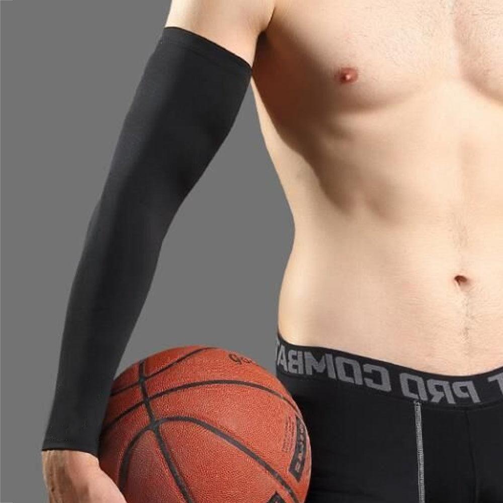 Cooling Arm Sleeves For Men Women Outdoor UV Protection Sports Sleeves For Basketball Football Volleyball Cycling UV Protection Cooling Arm Sleeves Sunblock Long Sun Sleeves Hands Arm Covers Long Sleeve For Outdoor Activity - UrbanCycling.com