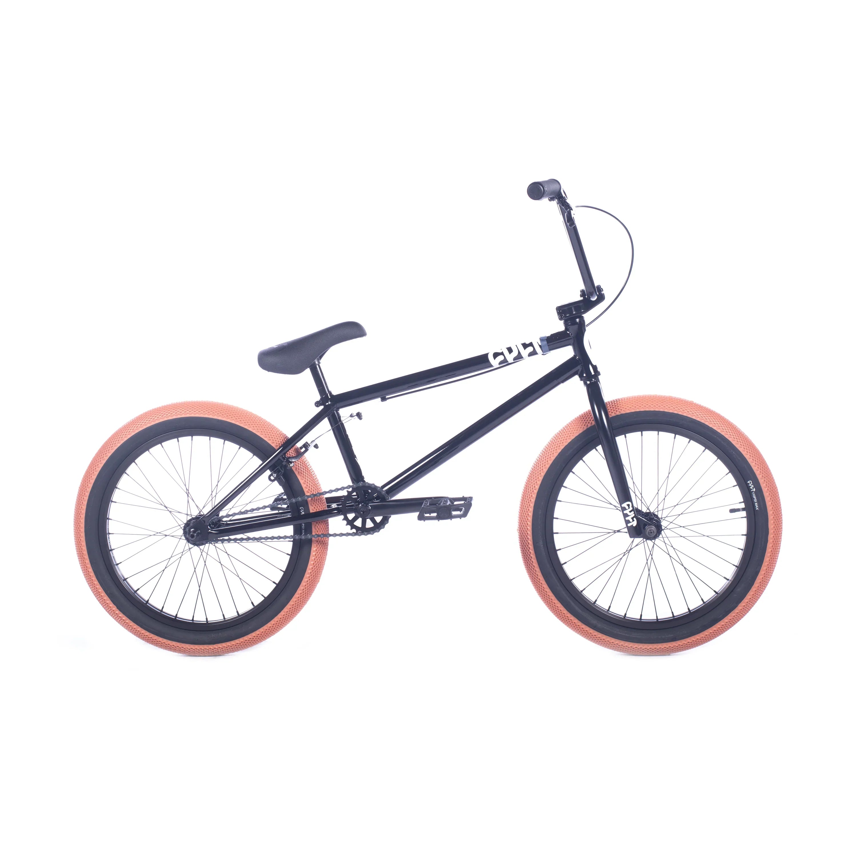 cult×vans 20.5 bmx Cult Gateway 20.5″ Complete BMX Bike - Black/Gum Tires