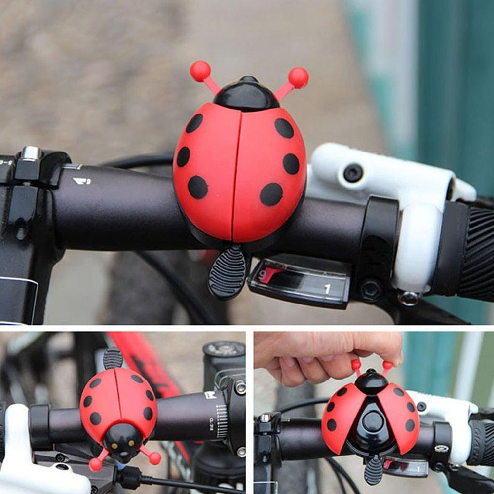Cute Mini Lovely Beetle Cartoon Ring Bicycle Bell Ring Aluminum Alloy Bike Bell For Cycling Bike Bell Ride Horn Alarm Kid Funny Ladybug Cycling Ride Bike Ring Bell Bike Bells Suitable For Folding Bike Bicycle Horn Loud Sound - UrbanCycling.com