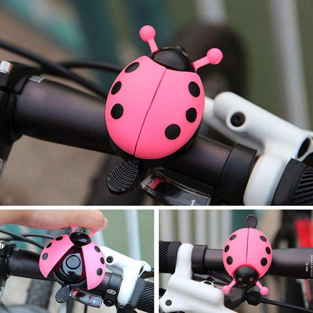 Cute Mini Lovely Beetle Cartoon Ring Bicycle Bell Ring Aluminum Alloy Bike Bell For Cycling Bike Bell Ride Horn Alarm Kid Funny Ladybug Cycling Ride Bike Ring Bell Bike Bells Suitable For Folding Bike Bicycle Horn Loud Sound - UrbanCycling.com