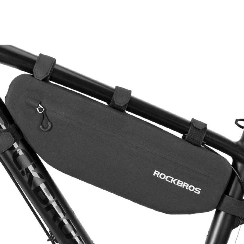 Cycling Bicycle Bags Top Tube Front Frame Bag Waterproof Road Dirt - resistant Bike Accessories Bags Bike Frame Bag Waterproof Bike Elegant Design Bag Bicycle Under Top Tube Bag Corner Pouch Storage Bag For Cycling Accessories - UrbanCycling.com