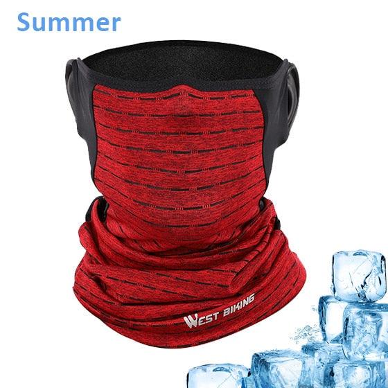 Cycling Headwear Winter Men Anti - sweat Breathable Cycling Face Cover Running Bicycle Bandana Sports Scarf Headband Neck Gaiter Face Mask Scarf Dust Sun Protection Cool Lightweight Windproof Breathable Fishing Hiking Running Cycling - UrbanCycling.com