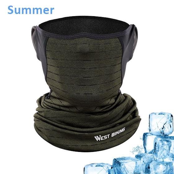 Cycling Headwear Winter Men Anti - sweat Breathable Cycling Face Cover Running Bicycle Bandana Sports Scarf Headband Neck Gaiter Face Mask Scarf Dust Sun Protection Cool Lightweight Windproof Breathable Fishing Hiking Running Cycling - UrbanCycling.com