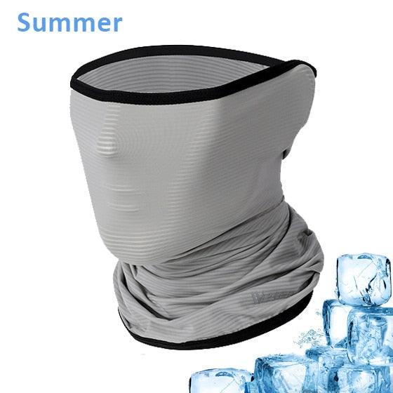 Cycling Headwear Winter Men Anti - sweat Breathable Cycling Face Cover Running Bicycle Bandana Sports Scarf Headband Neck Gaiter Face Mask Scarf Dust Sun Protection Cool Lightweight Windproof Breathable Fishing Hiking Running Cycling - UrbanCycling.com