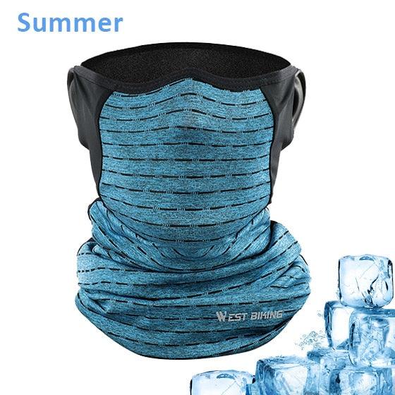 Cycling Headwear Winter Men Anti - sweat Breathable Cycling Face Cover Running Bicycle Bandana Sports Scarf Headband Neck Gaiter Face Mask Scarf Dust Sun Protection Cool Lightweight Windproof Breathable Fishing Hiking Running Cycling - UrbanCycling.com