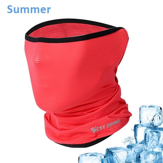 Cycling Headwear Winter Men Anti - sweat Breathable Cycling Face Cover Running Bicycle Bandana Sports Scarf Headband Neck Gaiter Face Mask Scarf Dust Sun Protection Cool Lightweight Windproof Breathable Fishing Hiking Running Cycling - UrbanCycling.com