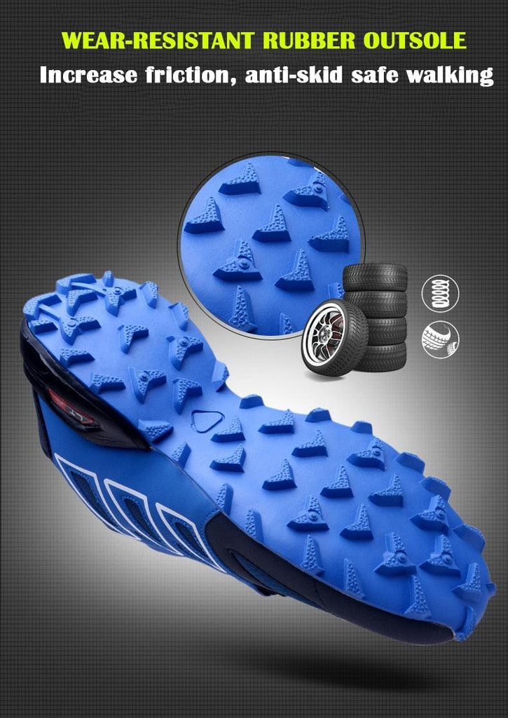 Cycling Mens Waterproof Outdoor Hiking Sneakers Men's Trail Running Shoes Fashion Hiking Sneakers For Men Tennis Cross Training Shoe Mens Casual Outdoor Walking Workout Footwear - UrbanCycling.com