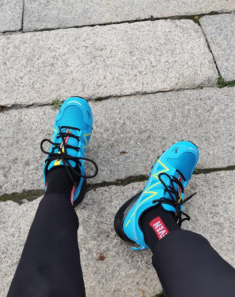 Cycling Mens Waterproof Outdoor Hiking Sneakers Men's Trail Running Shoes Fashion Hiking Sneakers For Men Tennis Cross Training Shoe Mens Casual Outdoor Walking Workout Footwear - UrbanCycling.com