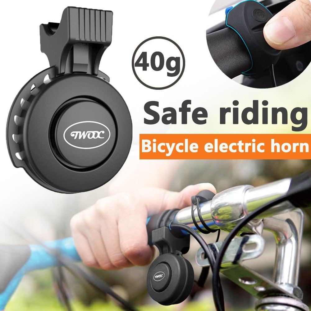 Cycling Mountain Road Bike Electronic Horn USB Rechargeable Electric Scooter Bicycle Handlebar Sound Alarm Ring Bell Outdoor Mini Bicycle Horn 130 db Loud Handlebar Cycling Alarm Alert Ring For Mountain Bike - UrbanCycling.com