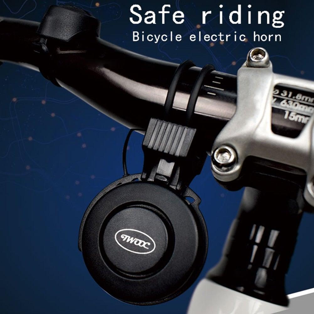 Cycling Mountain Road Bike Electronic Horn USB Rechargeable Electric Scooter Bicycle Handlebar Sound Alarm Ring Bell Outdoor Mini Bicycle Horn 130 db Loud Handlebar Cycling Alarm Alert Ring For Mountain Bike - UrbanCycling.com