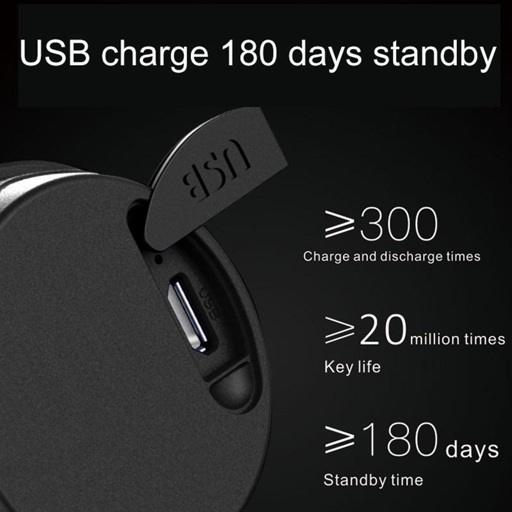 Cycling Mountain Road Bike Electronic Horn USB Rechargeable Electric Scooter Bicycle Handlebar Sound Alarm Ring Bell Outdoor Mini Bicycle Horn 130 db Loud Handlebar Cycling Alarm Alert Ring For Mountain Bike - UrbanCycling.com