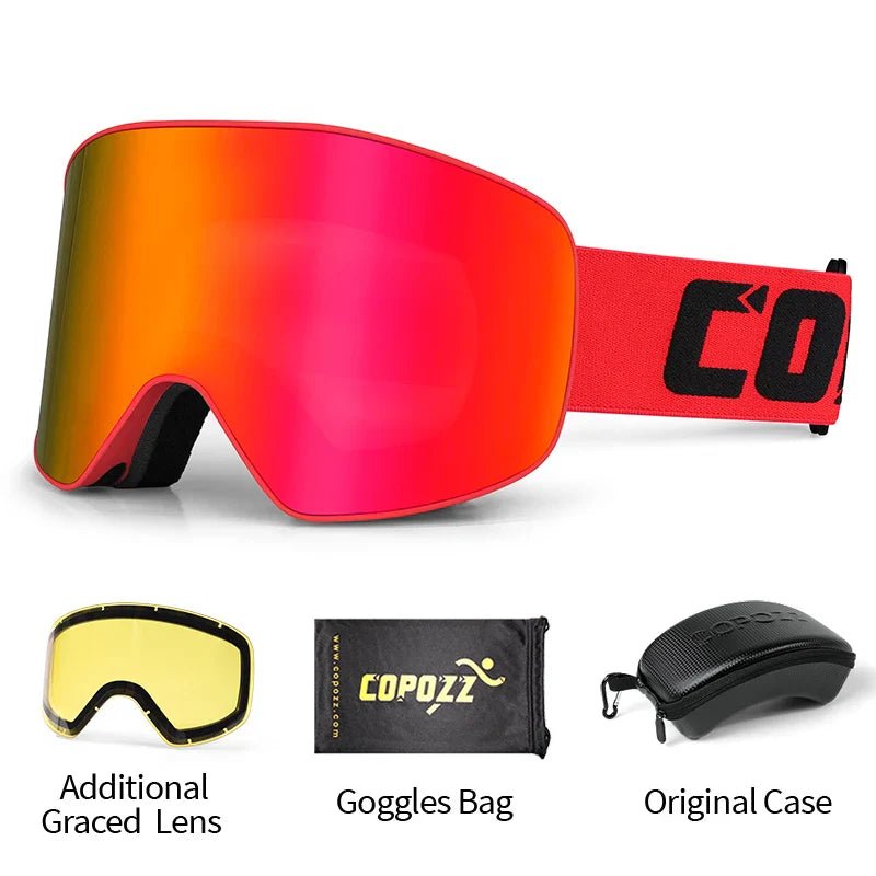 Cylindrical Snow Skiing Goggles - UrbanCycling.com