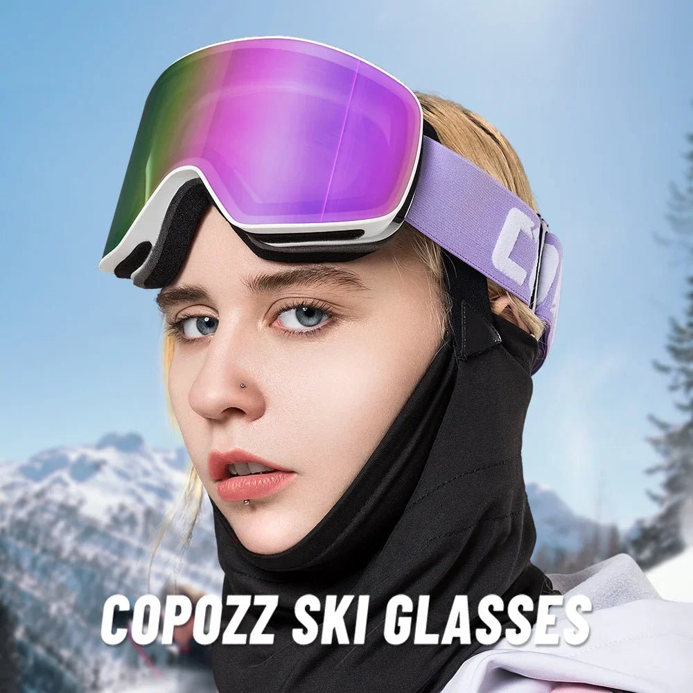 Cylindrical Snow Skiing Goggles - UrbanCycling.com