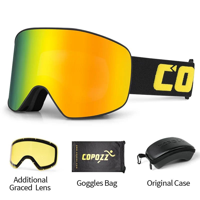 Cylindrical Snow Skiing Goggles - UrbanCycling.com