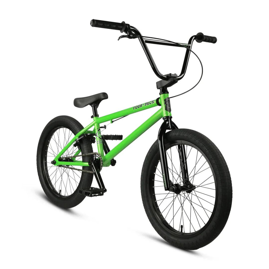 DK Four Pack 20" Complete BMX Bike - Green - UrbanCycling.com