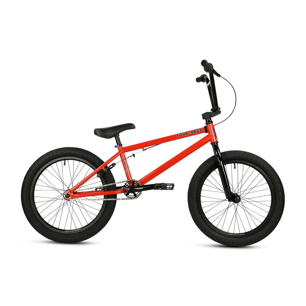 DK Four Pack 20" Complete BMX Bike - Orange - UrbanCycling.com