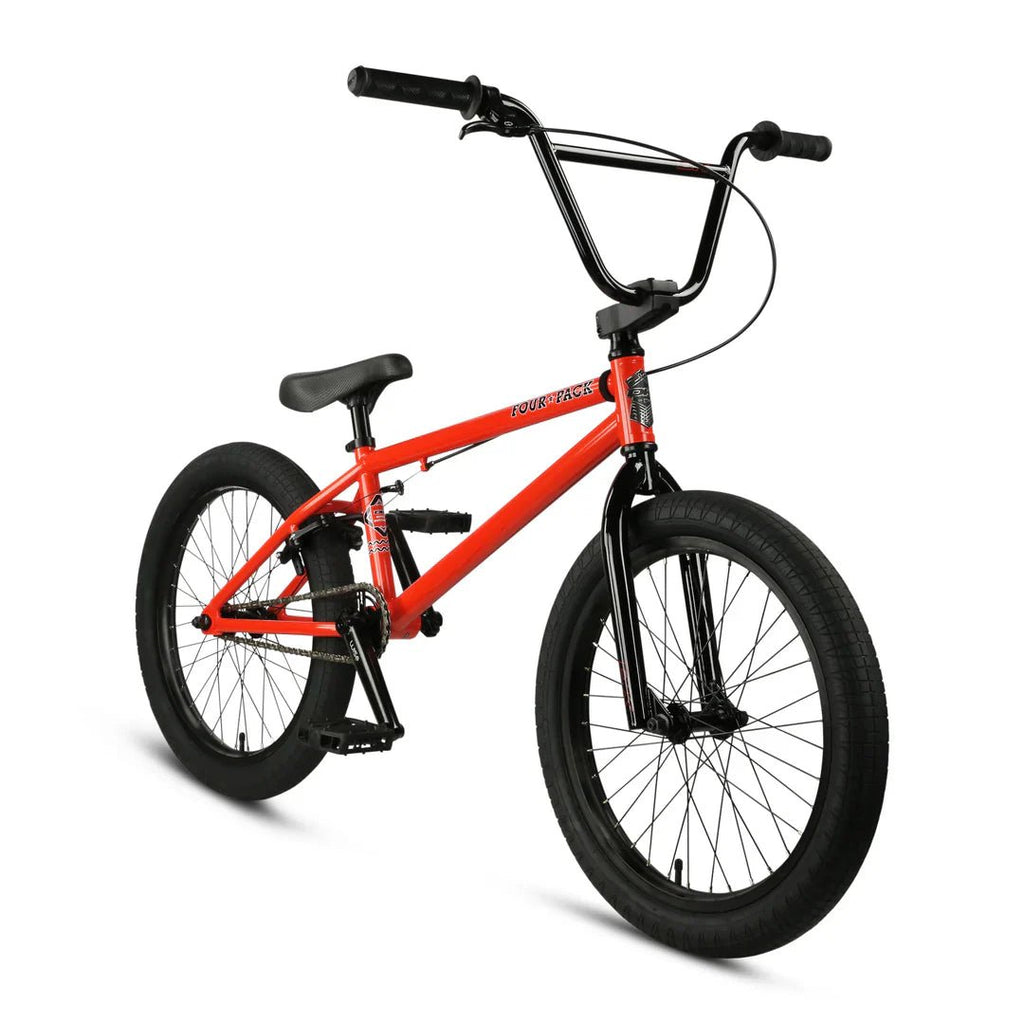 DK Four Pack 20" Complete BMX Bike - Orange - UrbanCycling.com