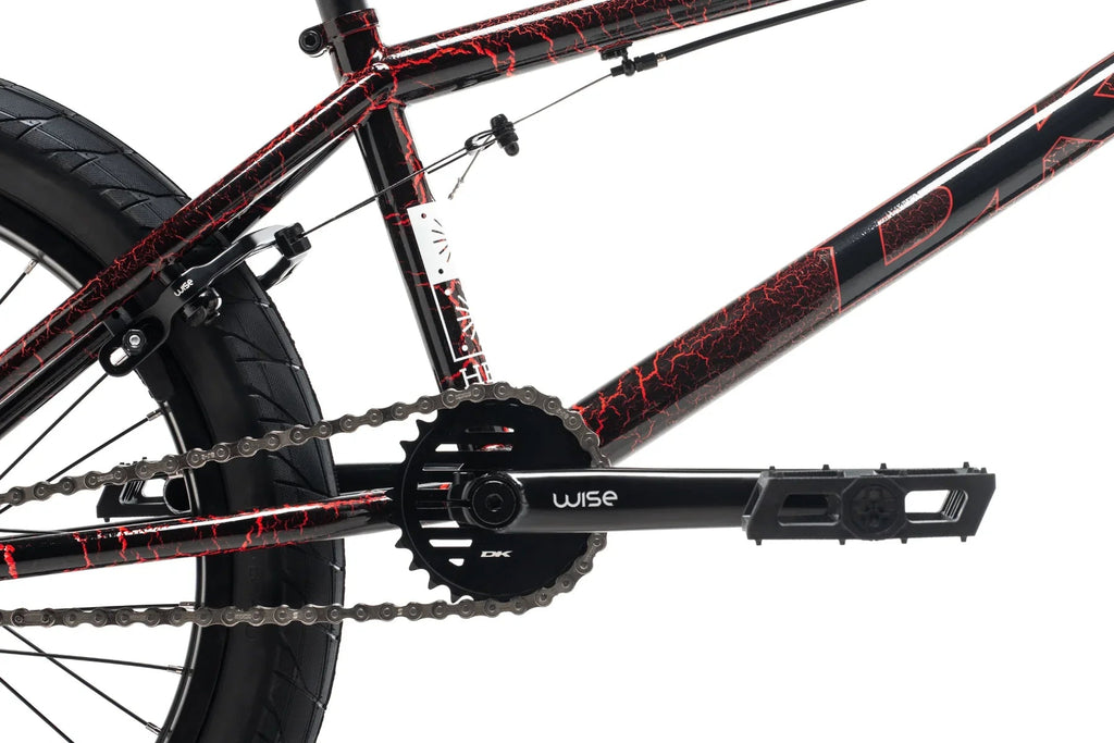DK Helio 20" Complete BMX Bike - Black Crackle - UrbanCycling.com