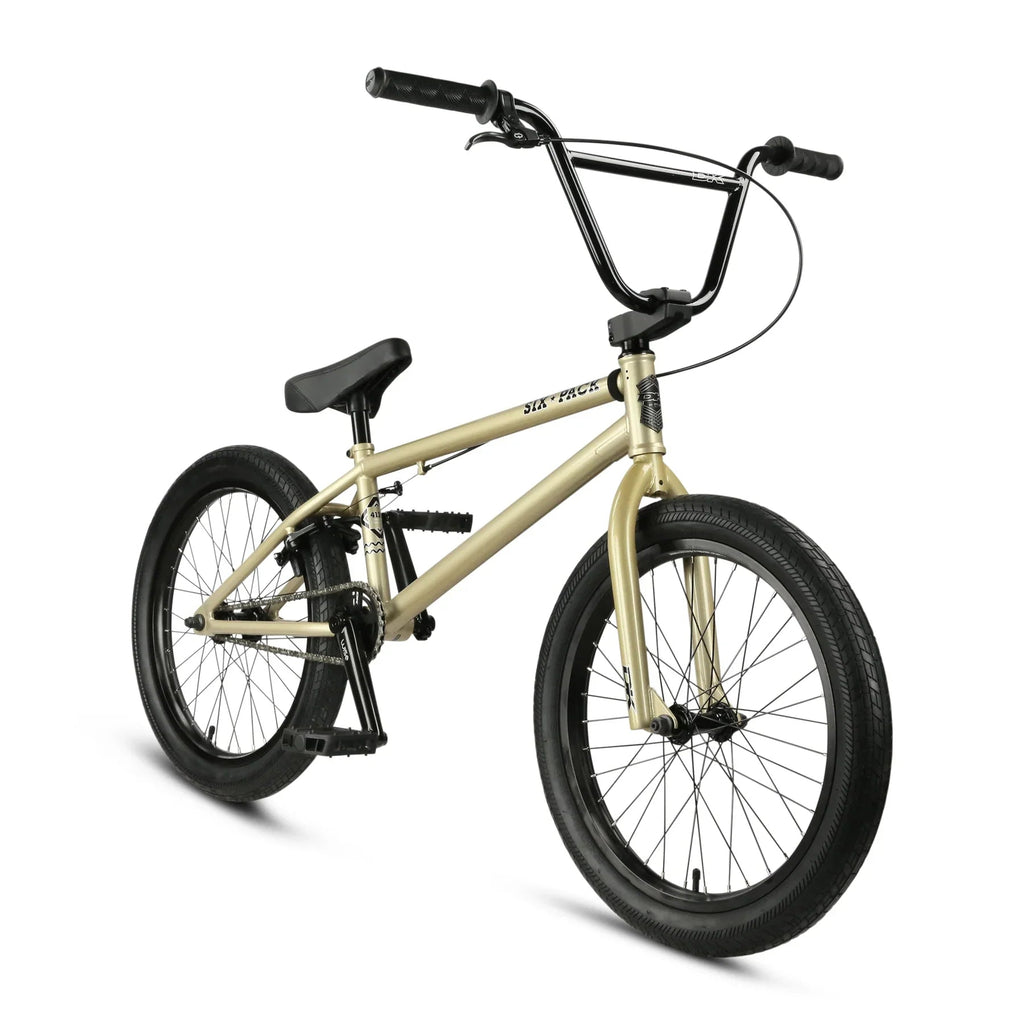 DK Six Pack 20" Complete BMX Bike - Champagne - UrbanCycling.com