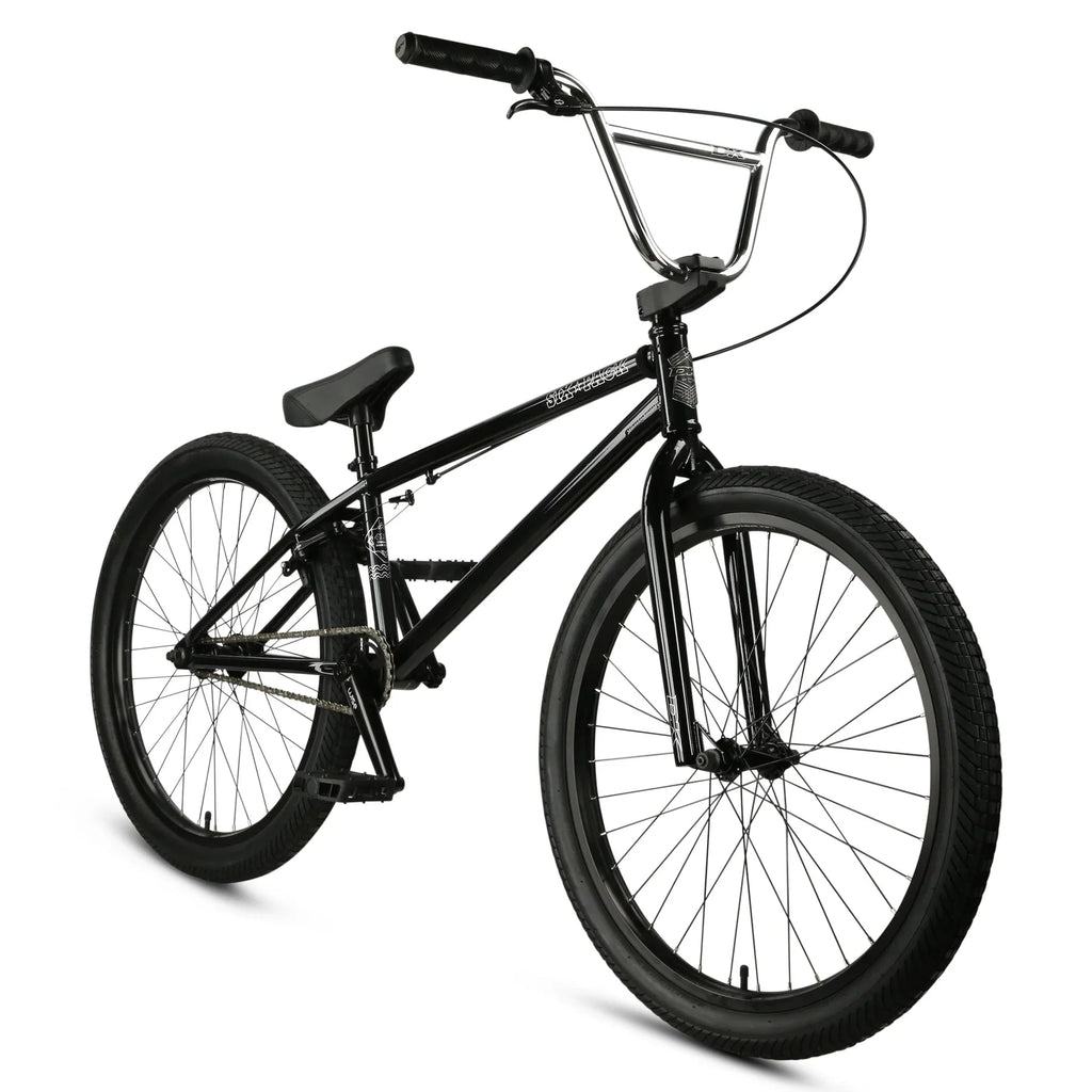 DK Six Pack 24" Complete BMX Bike - Black - UrbanCycling.com