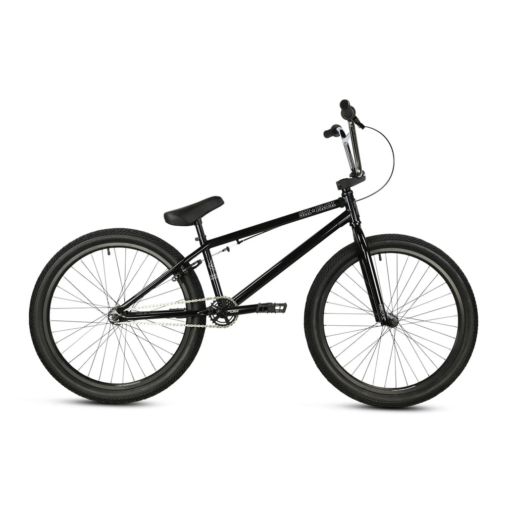 DK Six Pack 24" Complete BMX Bike - Black - UrbanCycling.com