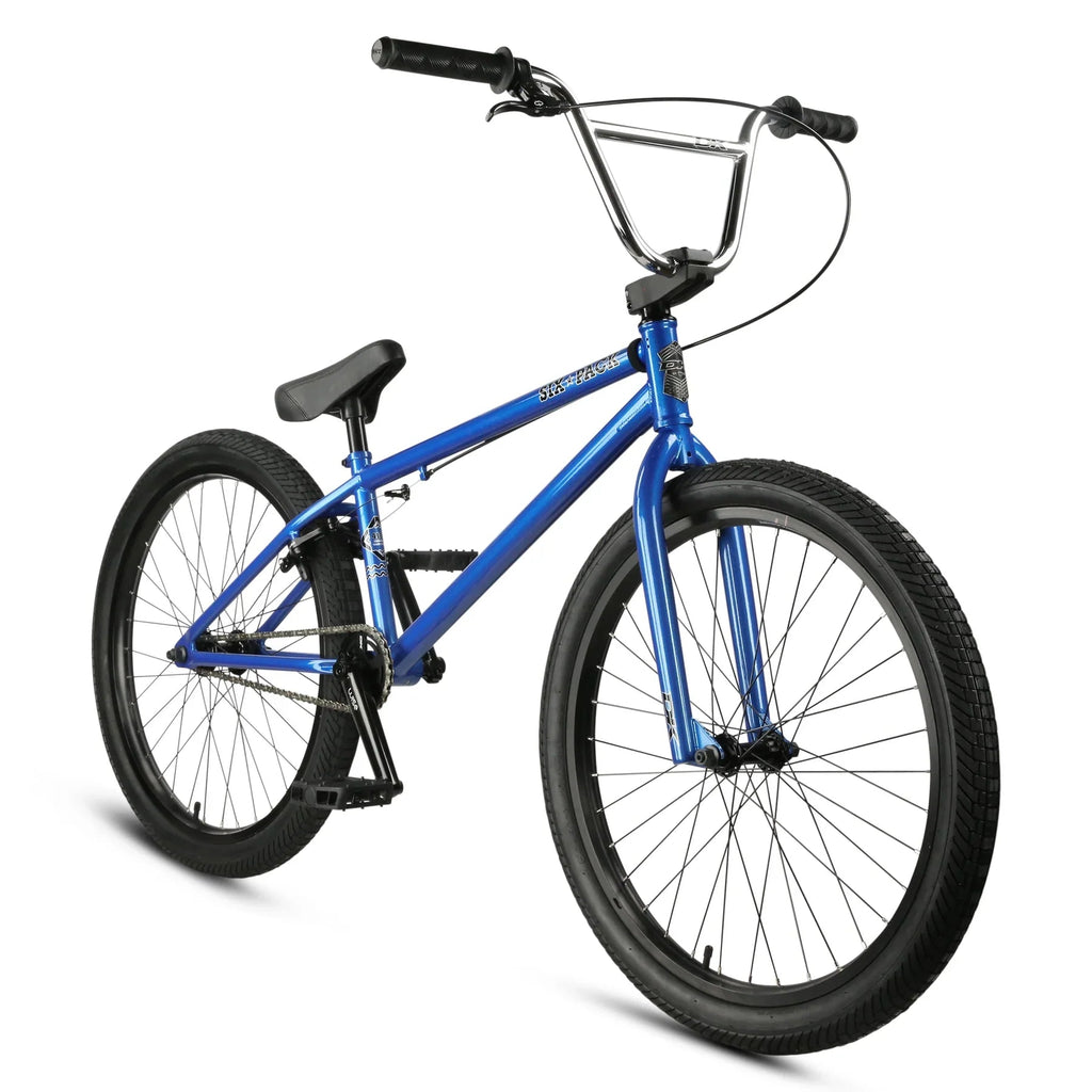 DK Six Pack 24" Complete BMX Bike - Blue - UrbanCycling.com