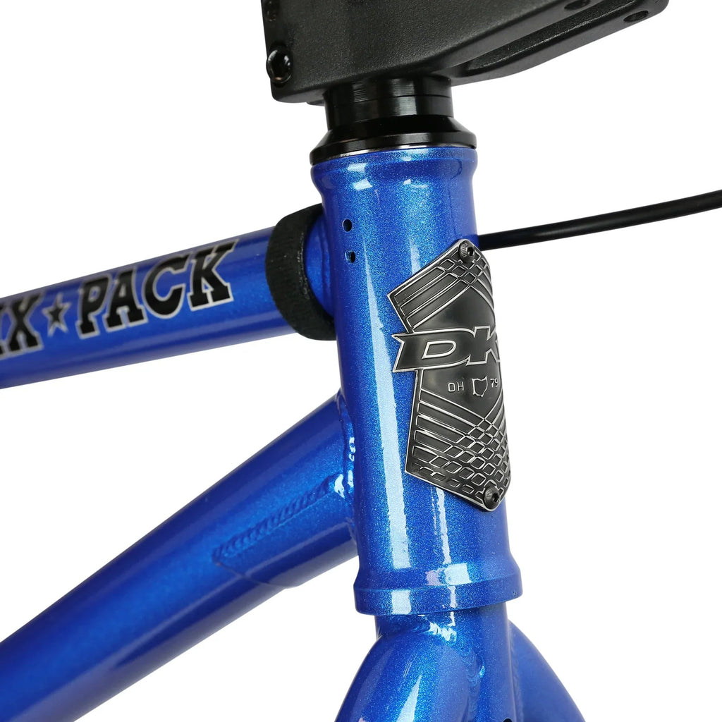 DK Six Pack 24" Complete BMX Bike - Blue - UrbanCycling.com