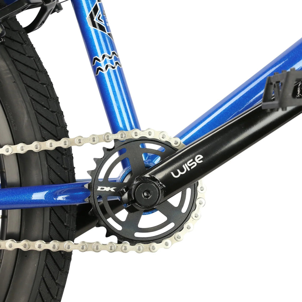 DK Six Pack 24" Complete BMX Bike - Blue - UrbanCycling.com