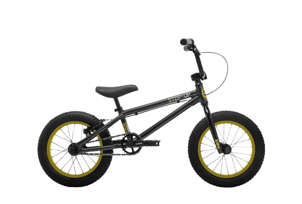 DK Step Up 14” Complete BMX Bike - Charcoal - UrbanCycling.com