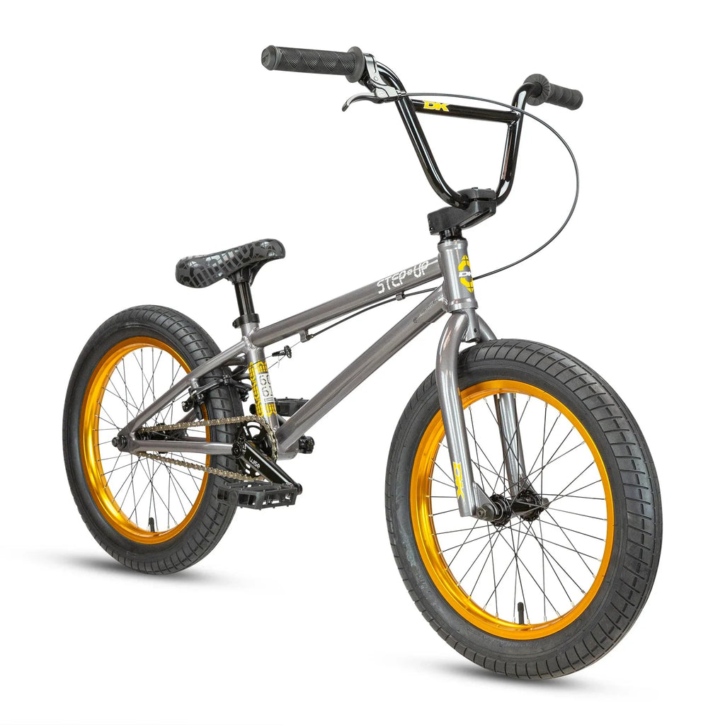 DK Step Up 18” Complete BMX Bike - Charcoal - UrbanCycling.com