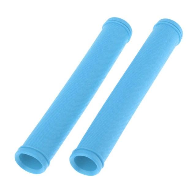 Durable Anti Slip Scooter Grips Soft Bike Handlebar Grips Anti - Slip Bicycle Grips Freestyle Cycling Grips Race Mountain Bike Handlebar Grips Single Lock - On Ring Collar Bicycle Handle Bar - UrbanCycling.com