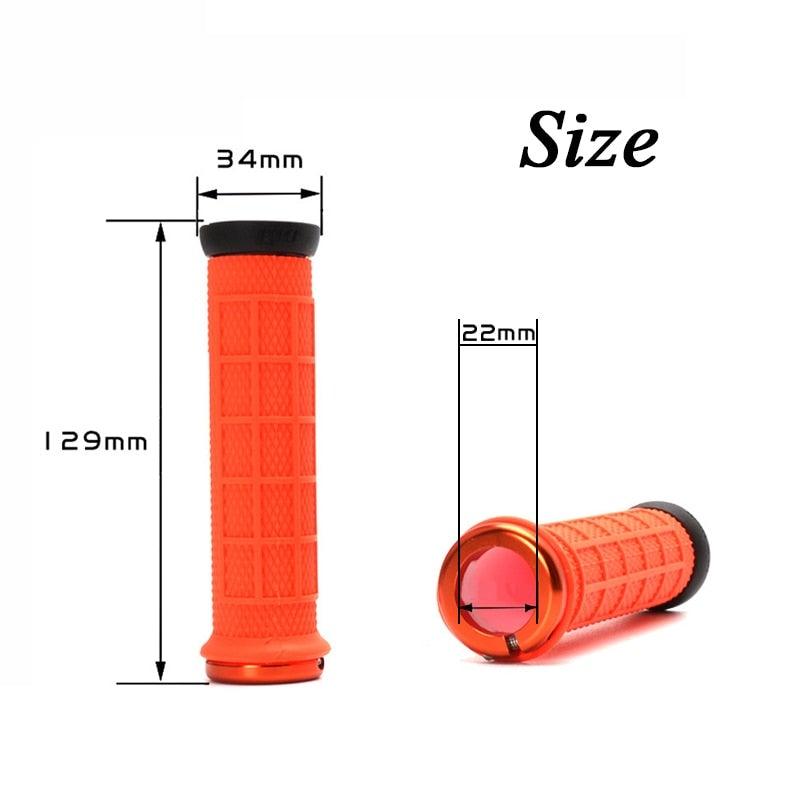 Durable Handlebar Grips Lock Ring Bike Handle Durable Wearable Bicycle Grips Single Lock - On Mountain Bike Grips Bicycle Handlebar Locking Grips Non - Slip Multi Colors Simple Design Handle Grips - UrbanCycling.com