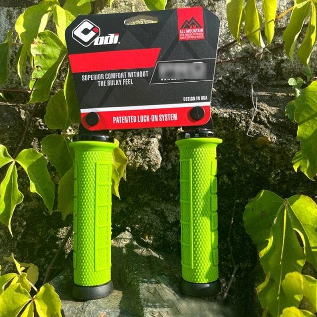 Durable Handlebar Grips Lock Ring Bike Handle Durable Wearable Bicycle Grips Single Lock - On Mountain Bike Grips Bicycle Handlebar Locking Grips Non - Slip Multi Colors Simple Design Handle Grips - UrbanCycling.com