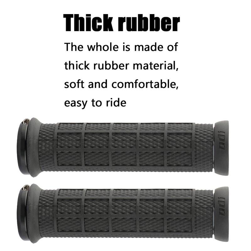 Durable Handlebar Grips Lock Ring Bike Handle Durable Wearable Bicycle Grips Single Lock - On Mountain Bike Grips Bicycle Handlebar Locking Grips Non - Slip Multi Colors Simple Design Handle Grips - UrbanCycling.com