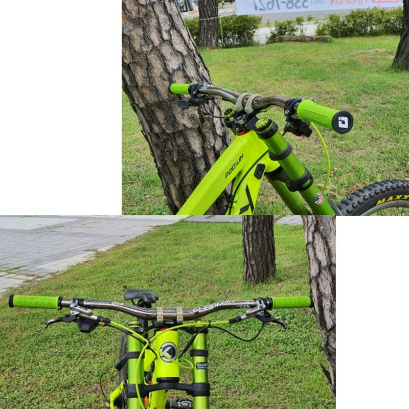 Durable Handlebar Grips Lock Ring Bike Handle Durable Wearable Bicycle Grips Single Lock - On Mountain Bike Grips Bicycle Handlebar Locking Grips Non - Slip Multi Colors Simple Design Handle Grips - UrbanCycling.com