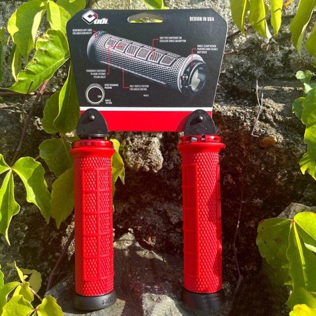 Durable Handlebar Grips Lock Ring Bike Handle Durable Wearable Bicycle Grips Single Lock - On Mountain Bike Grips Bicycle Handlebar Locking Grips Non - Slip Multi Colors Simple Design Handle Grips - UrbanCycling.com