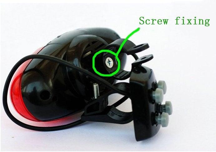 Durable Waterproof Multifunction Cycle Lamp 4 Loud Siren Sound Trumpet Police 6 LED Light Electronic Siren Bike Bell Battery Bike Bicycle Police Strobe Blue Red Bicycle Safety Light Loud Siren Sound Cycling Horn Bells - UrbanCycling.com