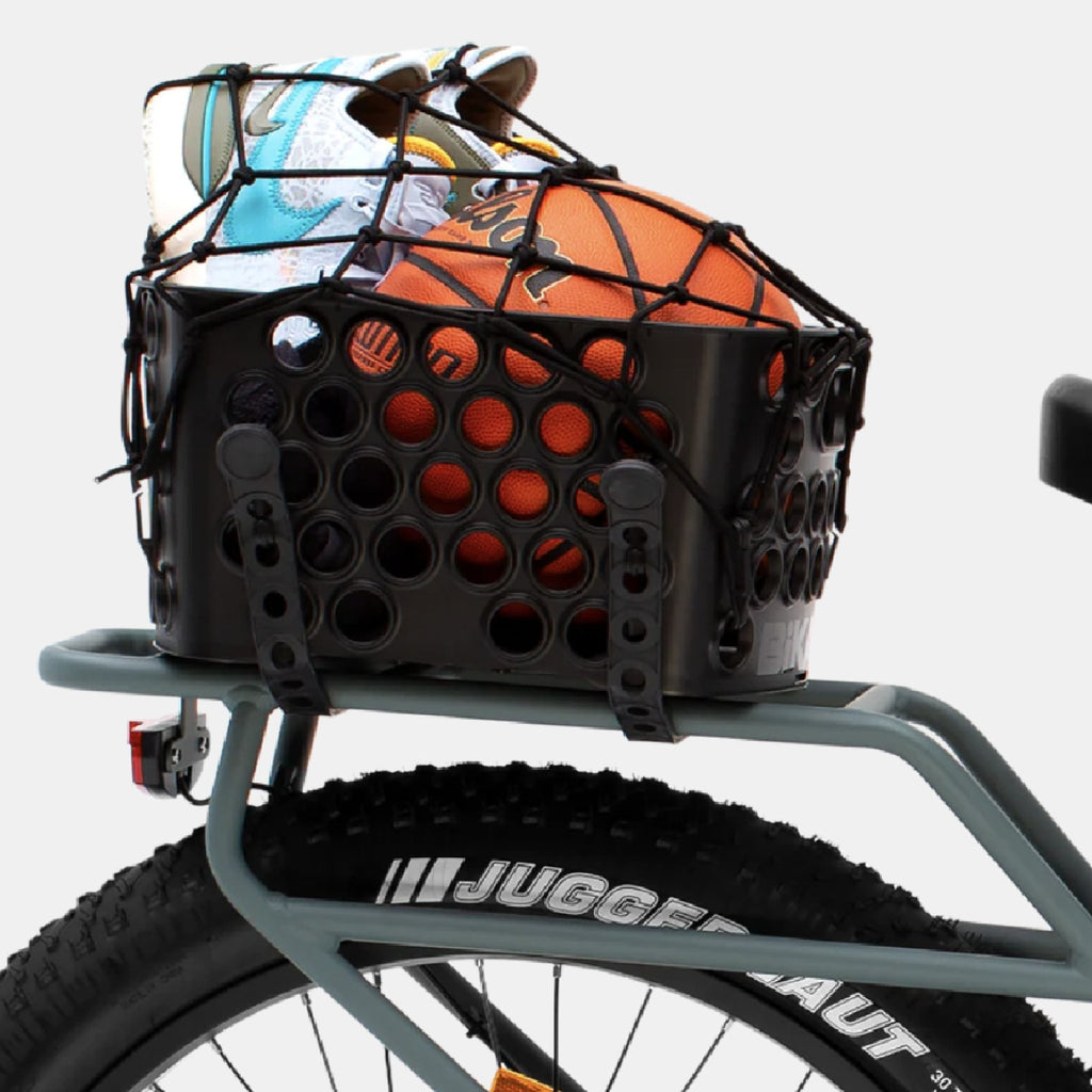 EBike Bicycle Basket, Dairyman Universal Rear Bicycle Basket, E - Bike Basket - UrbanCycling.com